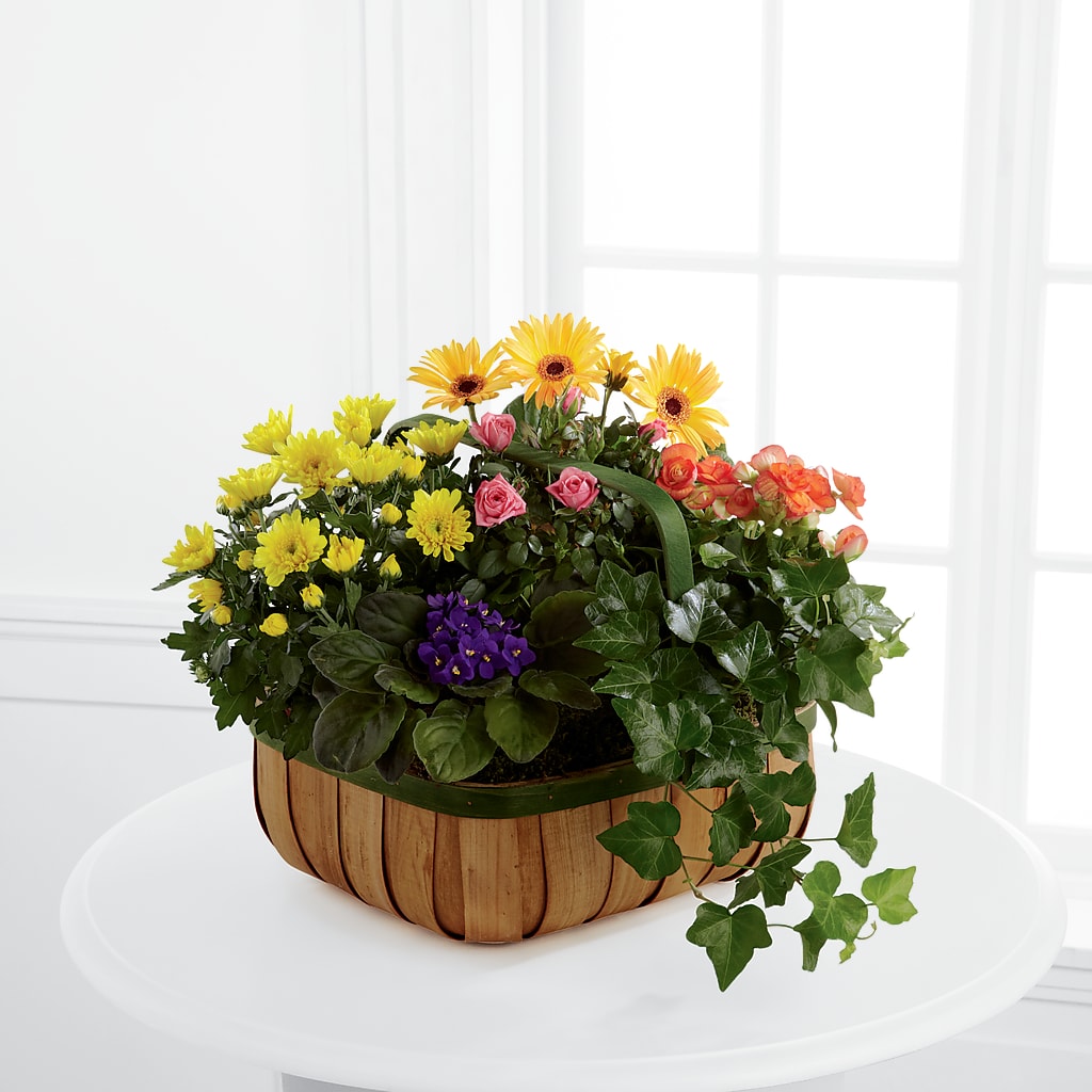 Gentle Blossoms Basket – Distinctive Design Studio Llc, Ham Lake MN