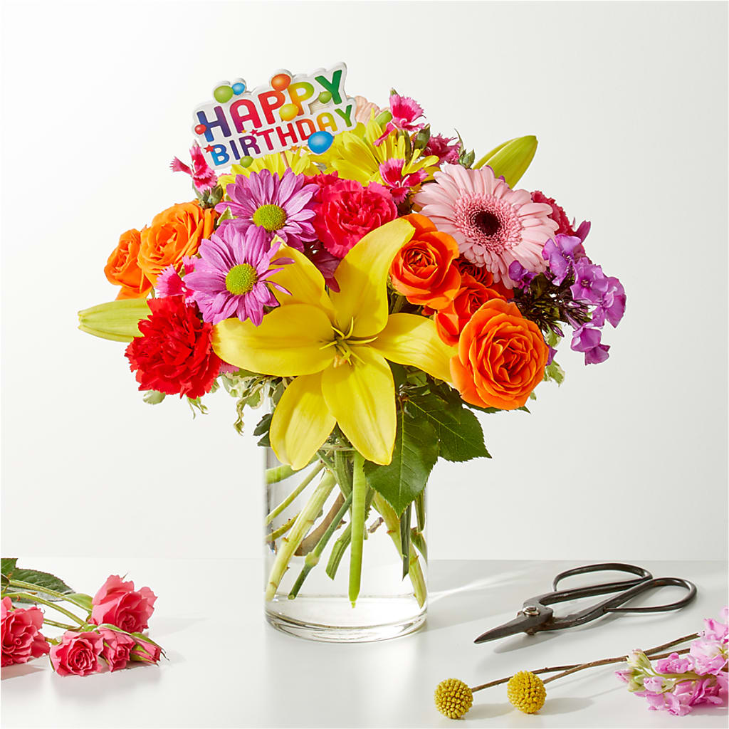 Cue the Confetti - A Florist Original – Distinctive Design Studio Llc, Ham Lake MN