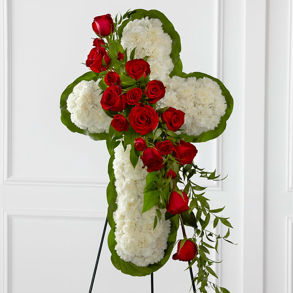 Floral Cross Easel – Distinctive Design Studio Llc, Ham Lake MN
