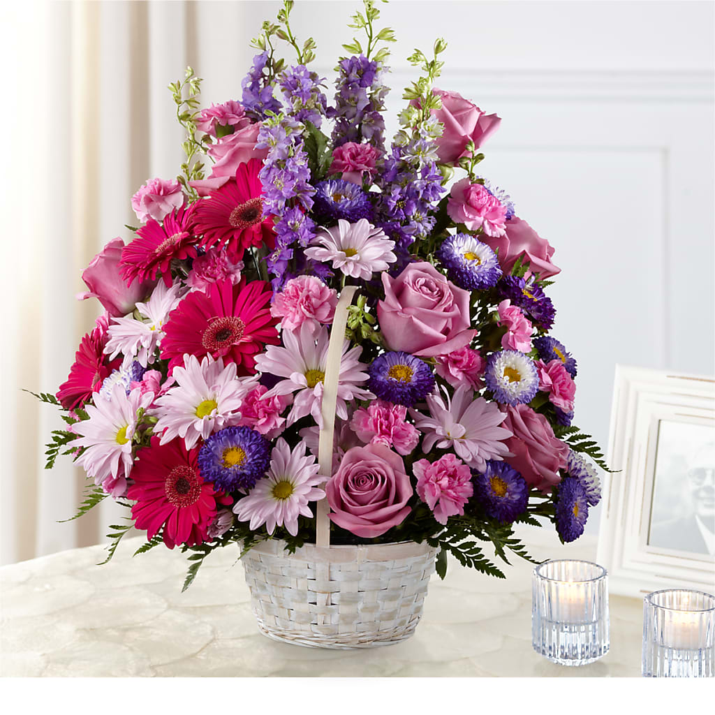 Pastel Peace Basket – Distinctive Design Studio Llc, Ham Lake MN