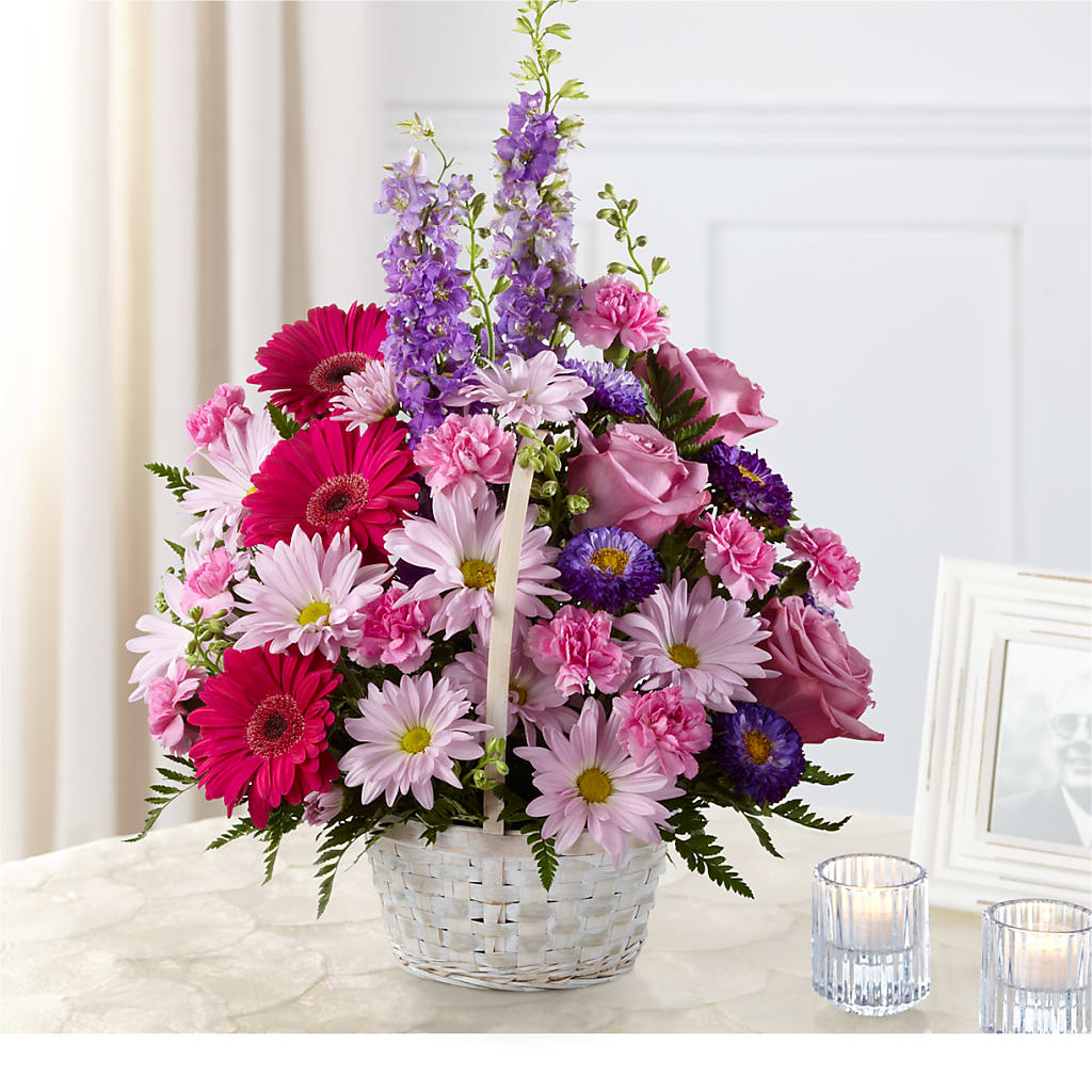 Pastel Peace Basket – Distinctive Design Studio Llc, Ham Lake MN