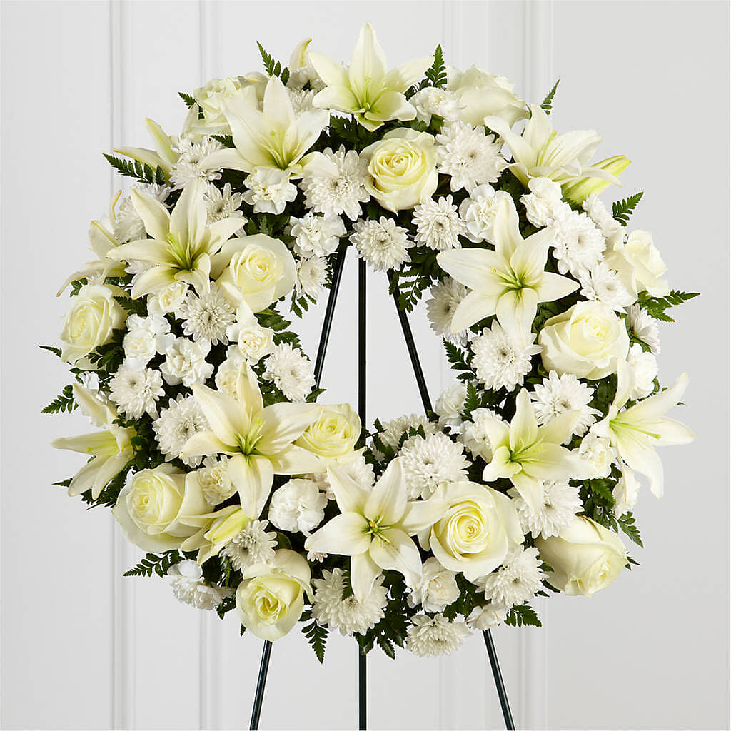 Treasured Tribute Wreath – Distinctive Design Studio Llc, Ham Lake MN