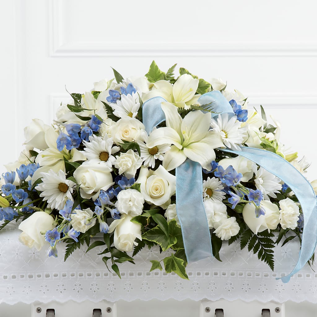 Tender Treasure Casket Spray – Distinctive Design Studio Llc, Ham Lake MN