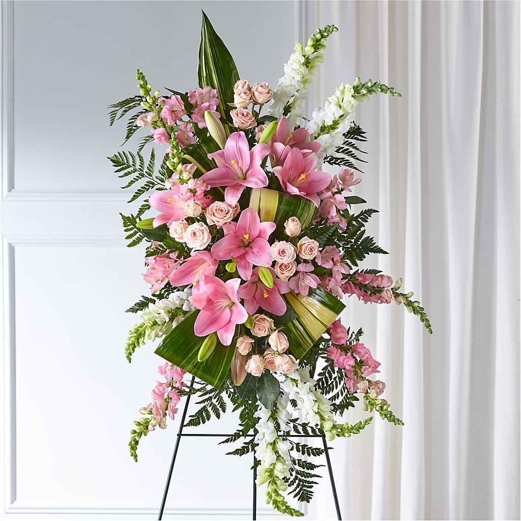 Elegant Embrace Standing Spray – Distinctive Design Studio Llc, Ham Lake MN