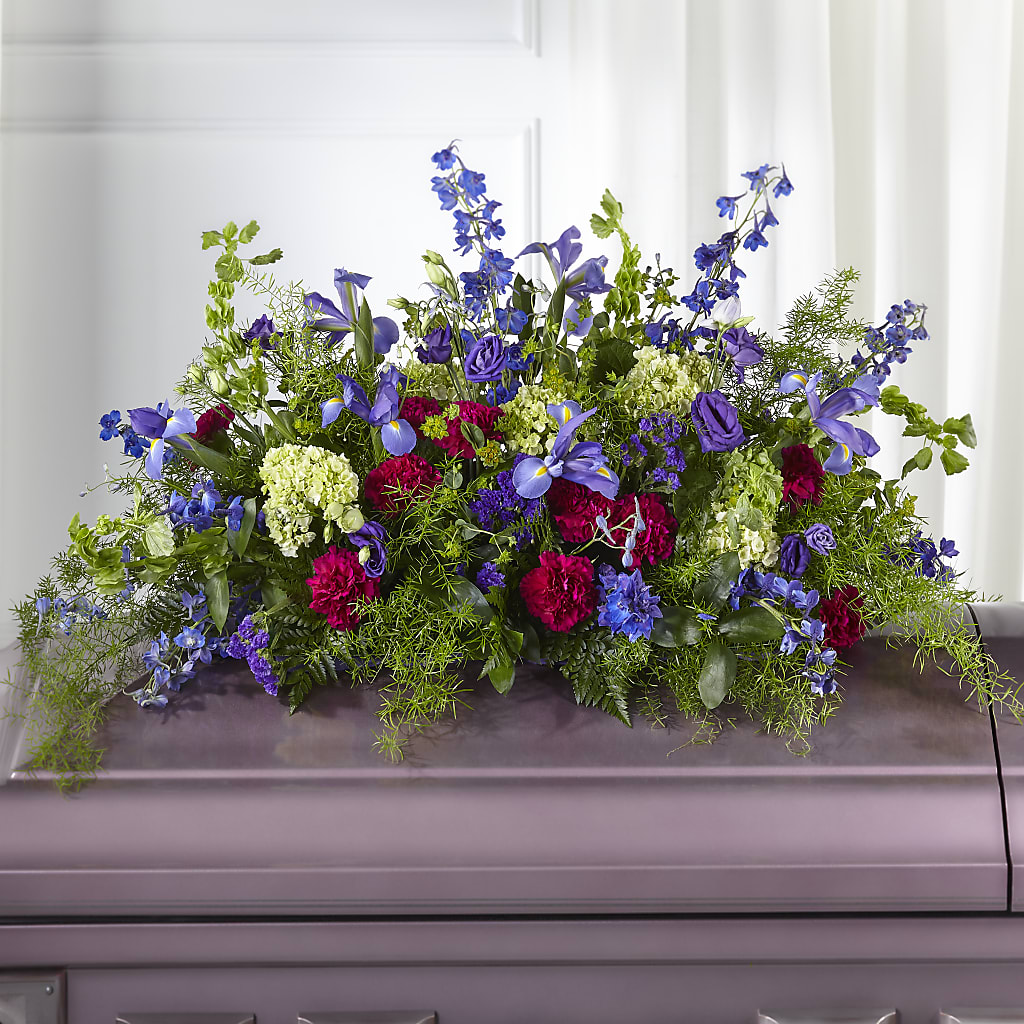 Always Treasured Casket Spray – Distinctive Design Studio Llc, Ham Lake MN