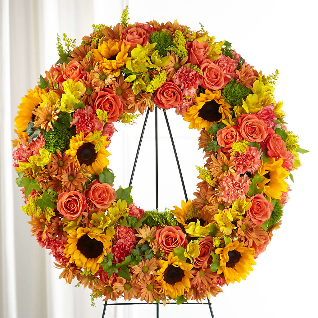Autumnal Memories Wreath (Standard) – Distinctive Design Studio Llc, Ham Lake MN