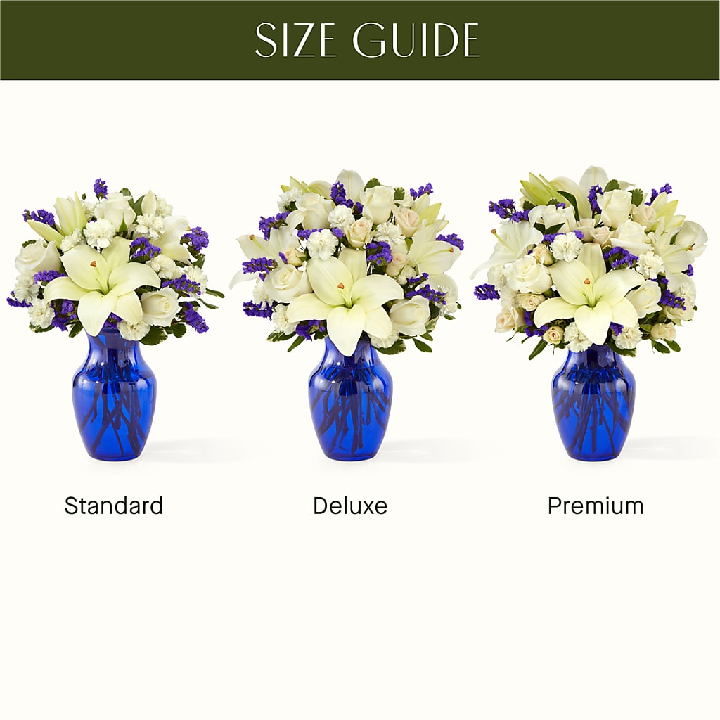 Sapphire Rush Bouquet – Distinctive Design Studio Llc, Ham Lake MN