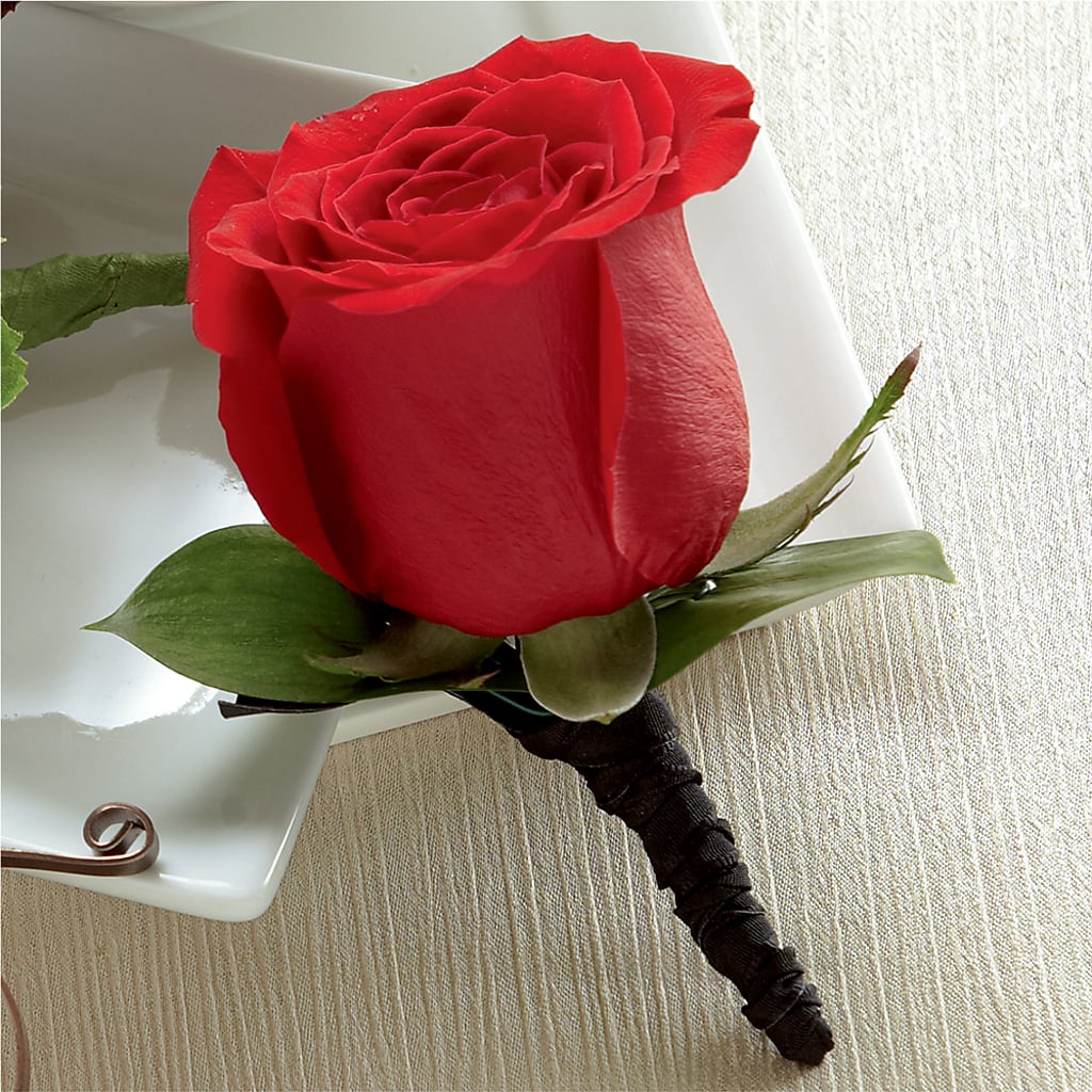 Red Rose Boutonniere – Distinctive Design Studio Llc, Ham Lake MN