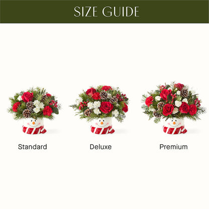Jolly Snowman Bouquet –  Distinctive Design Studio Llc, Ham Lake MN