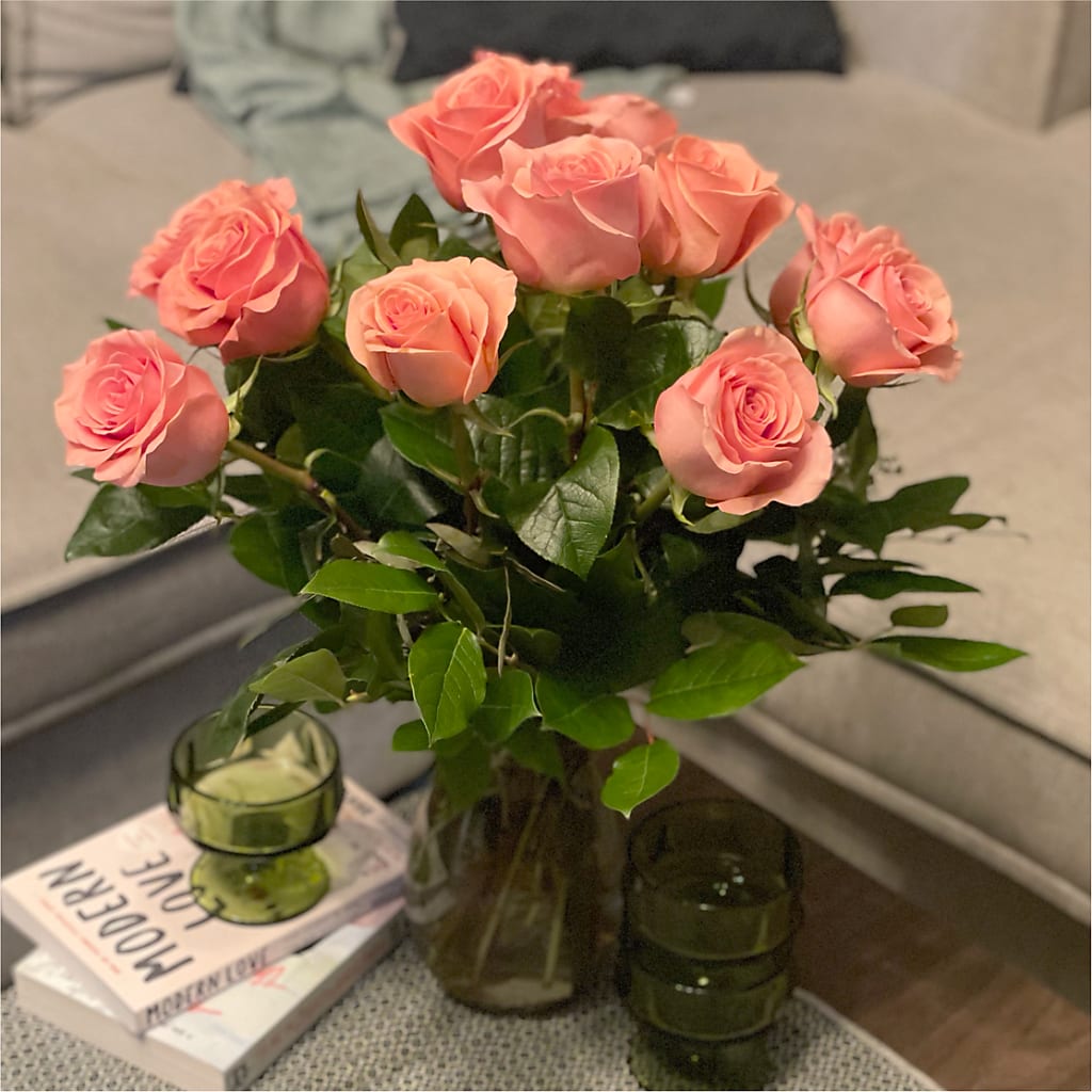Long Stem Pink Rose Bouquet –  Distinctive Design Studio Llc, Ham Lake MN