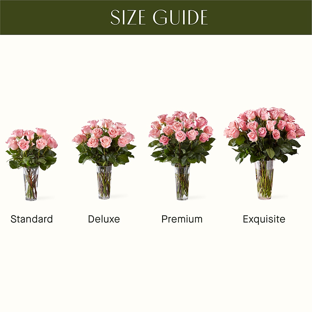 Long Stem Pink Rose Bouquet –  Distinctive Design Studio Llc, Ham Lake MN