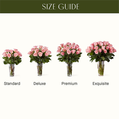 Long Stem Pink Rose Bouquet –  Distinctive Design Studio Llc, Ham Lake MN