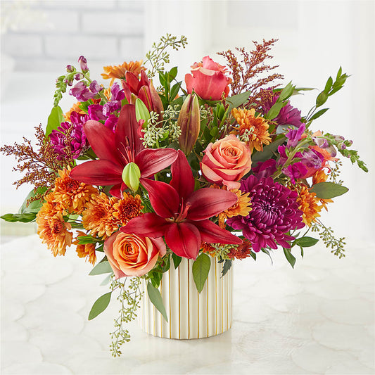Burgundy Landscape Bouquet –  Distinctive Design Studio Llc, Ham Lake MN