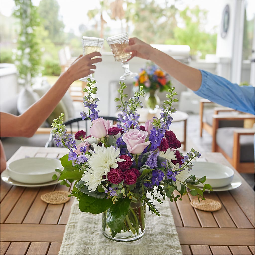 Violet Frost Bouquet –  Distinctive Design Studio Llc, Ham Lake MN