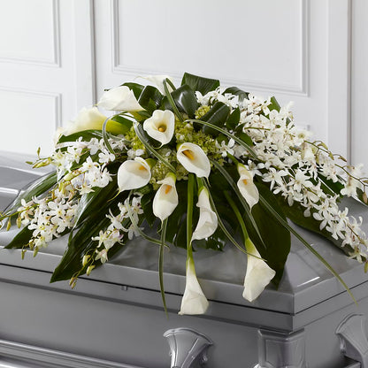 Angel Wings Casket Spray –  Distinctive Design Studio Llc, Ham Lake MN