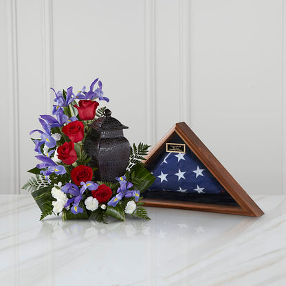 Patriotic Tribute Arrangement –  Distinctive Design Studio Llc, Ham Lake MN