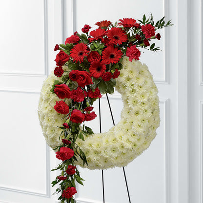 Graceful Tribute Wreath –  Distinctive Design Studio Llc, Ham Lake MN