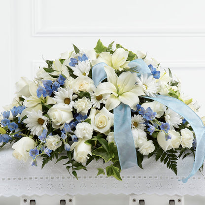 Tender Treasure Casket Spray –  Distinctive Design Studio Llc, Ham Lake MN