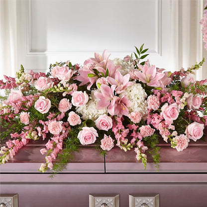 Life & Remembrance Casket Spray –  Distinctive Design Studio Llc, Ham Lake MN