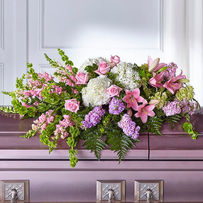 Life's Gratitude Casket Spray –  Distinctive Design Studio Llc, Ham Lake MN