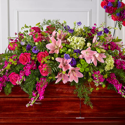 Radiant Tribute Casket Spray –  Distinctive Design Studio Llc, Ham Lake MN
