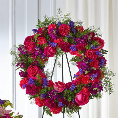 Calming Colors Wreath –  Distinctive Design Studio Llc, Ham Lake MN