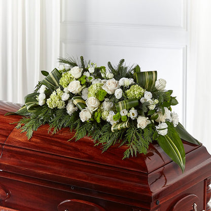 Hopeful Gesture Casket Spray –  Distinctive Design Studio Llc, Ham Lake MN