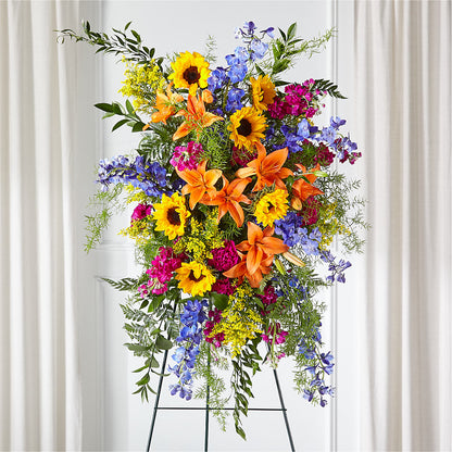 Sunlit Memories Standing Spray (Standard) –  Distinctive Design Studio Llc, Ham Lake MN