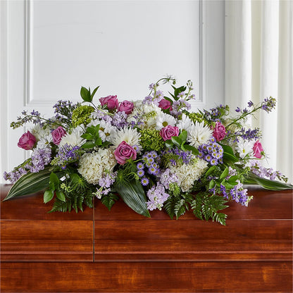 Meadows of Serenity Casket Spray –  Distinctive Design Studio Llc, Ham Lake MN