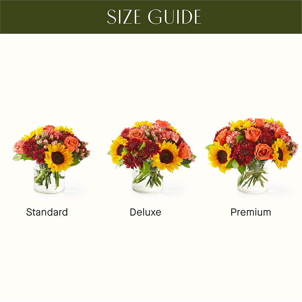September Sunset Bouquet –  Distinctive Design Studio Llc, Ham Lake MN
