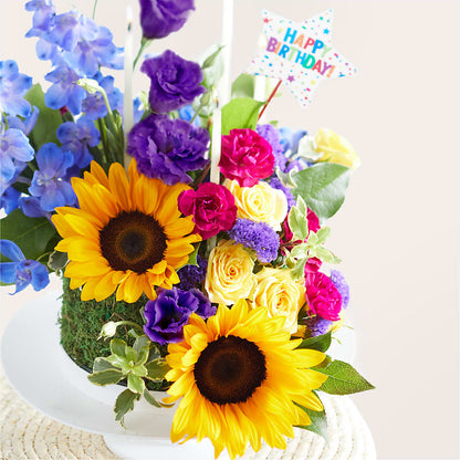 Star of the Day Floral Cake –  Distinctive Design Studio Llc, Ham Lake MN