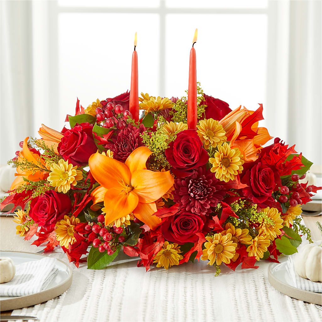 Autumn's Embrace Centerpiece –  Distinctive Design Studio Llc, Ham Lake MN