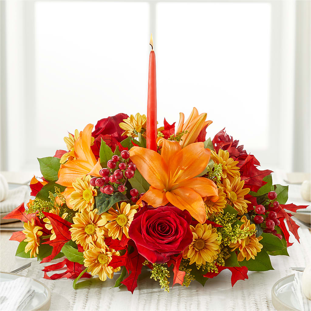 Autumn's Embrace Centerpiece –  Distinctive Design Studio Llc, Ham Lake MN