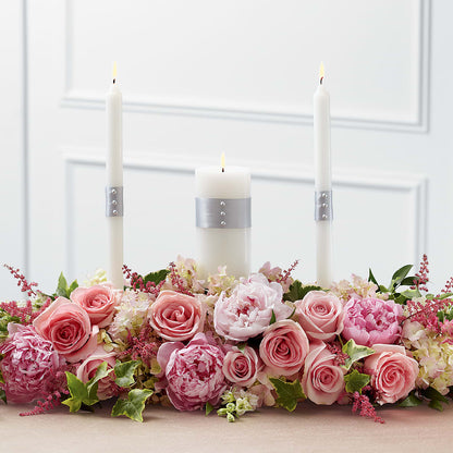 Worldwide Romance Unity Candle Arrangement –  Distinctive Design Studio Llc, Ham Lake MN