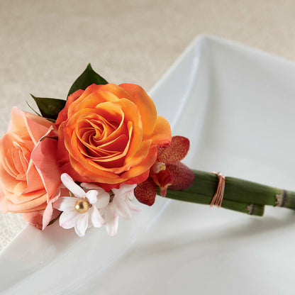 Sunset Dream Boutonniere –  Distinctive Design Studio Llc, Ham Lake MN