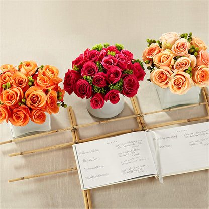Dawn Rose Centerpiece –  Distinctive Design Studio Llc, Ham Lake MN