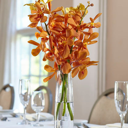 Orange Mokara Bud Vase –  Distinctive Design Studio Llc, Ham Lake MN