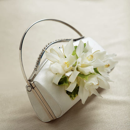 White Purse Decor –  Distinctive Design Studio Llc, Ham Lake MN