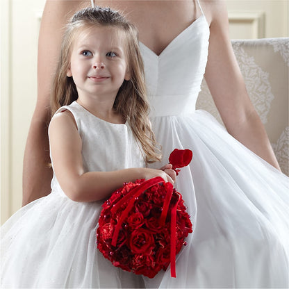 Pure at Heart Flower Girl Arrangement –  Distinctive Design Studio Llc, Ham Lake MN